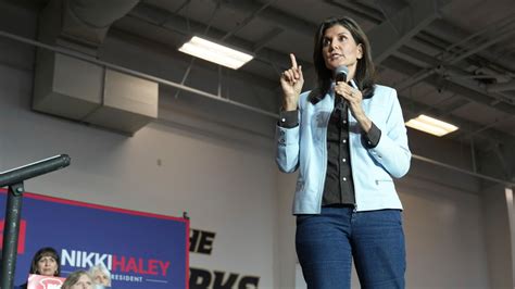 Nikki Haley argues Donald Trump is always followed by ‘chaos’ before a large South Carolina crowd